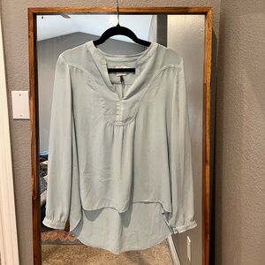 Light blue Anthropologie dress shirt